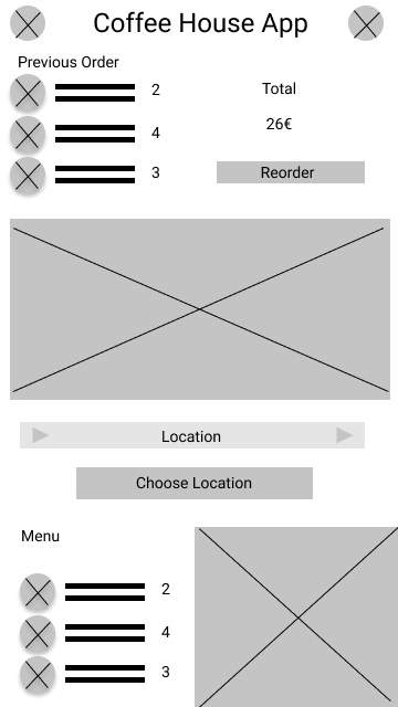 UXliaDE's tweet photo. My first digital wireframe. What do you think?
#ux #uxdesign #uxstudent #figma #wireframe https://t.co/MIXyNgo3Tk