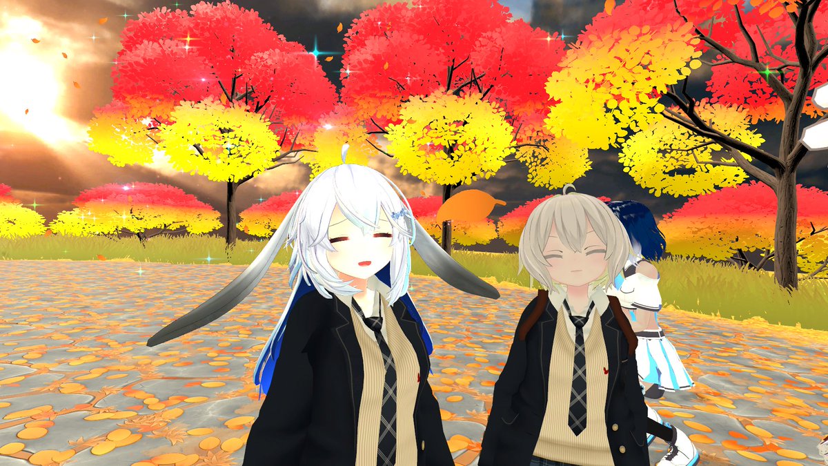 aoi3192's tweet photo. VRCスクールのカフェでクリスマス会してきましたー! #aloH
あと、よもぎさんのパーティクルライブ見せていただきました! https://t.co/C81FtjdWqY