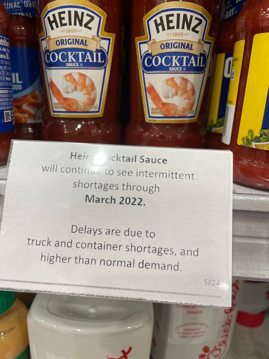 Found this at @Publix the other day. Reminder about the huge supply chain, logistics and forwarding challenges in 2022.  

Right up my personal major concerns for 2022:

1. #Covid 2. #Healthcare 3. #regionalconflicts 4. #logistics #forwarding 5. #financialmarkets 

Big challenges