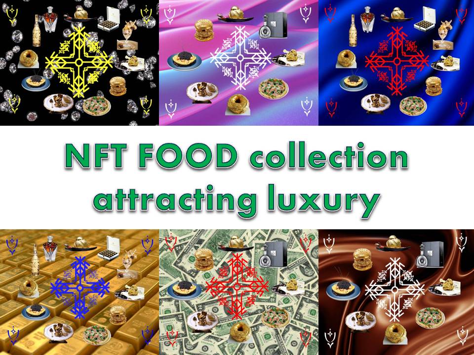 NftMirina's tweet photo. #NFT of the most expensive food in the world https://t.co/bK2ICDzVsI  
There are powerful runic formulas on the NFT, which attracts all this luxury and abundance to the owner of the NFT. A wonderful #gift for yourself and partners! #nftart #nftcollector #cryptoart #bsc #opensea https://t.co/n11oPs61qh