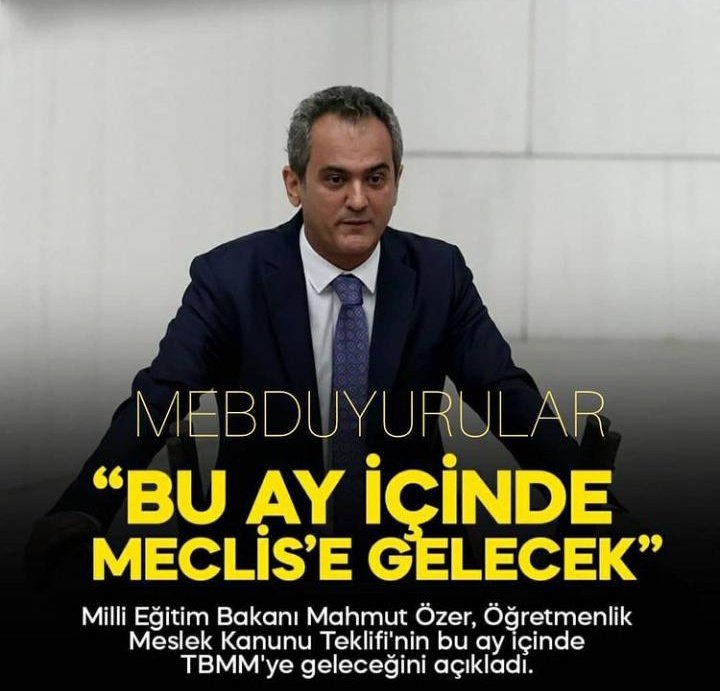 <a href="/tcmeb/">Millî Eğitim Bakanlığı</a> Kadrolu öğretmen = Eş özru var
Pictesli öğretmen = Eş özrü var
Her ikisi de sözleşmeli olan öğretmenler= Eş özrü var 
Eşi özel sektörde veya başka kurumlarda olan sözleşmeli öğretmenler 3-4 sene ailesiz
Bu adaletsizlik giderilsin🙏🏻
Cumhurbaskanımız soz verdi
<a href="/RTErdogan/">Recep Tayyip Erdoğan</a> 
<a href="/Akparti/">AK Parti</a>