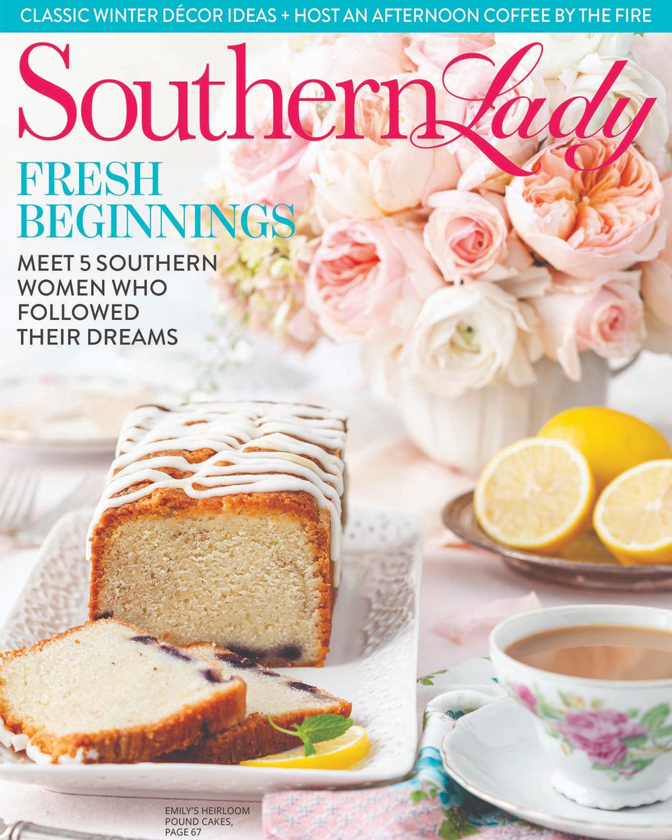 SouthernLadyMag's tweet photo. Ring in the new year with our January/February 2022 issue, including our annual Southern Entrepreneurs feature, a New Orleans-inspired brunch, and much more. See the issue preview here https://t.co/5aYNQAIEyI.
#southernladymag #januaryfebruary #2022 #newyear #entrepreneurs https://t.co/uhwSMivtFT