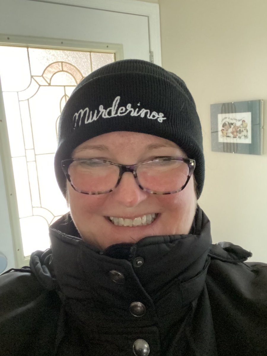 mamacorms's tweet photo. Got this great hat from my murderino daughters ⁦@yungcorm⁩ ⁦@_laurencormier⁩ ⁦@MyFavMurder⁩ https://t.co/C50eaUAodl