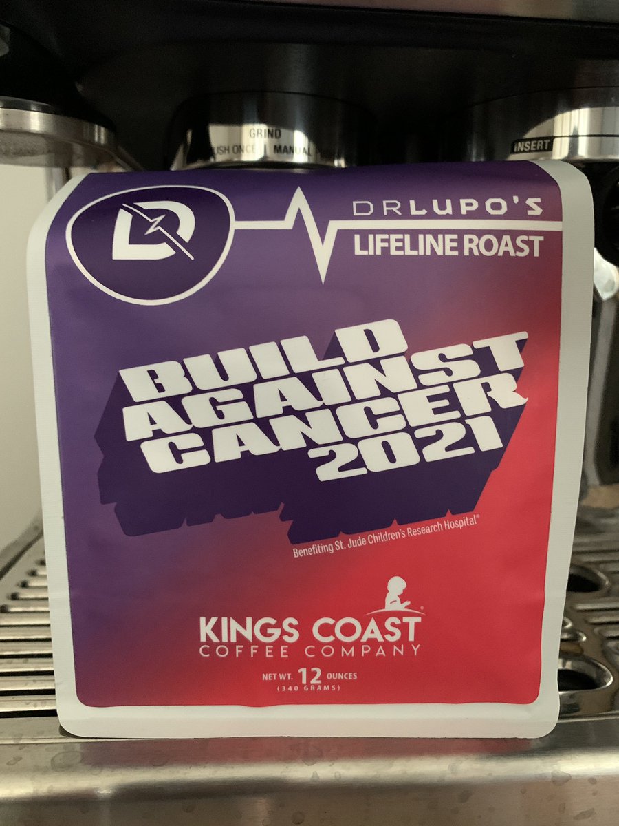 Can’t beat great coffee for a great cause! #BAC2021 <a href="/DrLupo/">DrLupo</a> <a href="/kingscoast/">Kings Coast Coffee Company</a>
