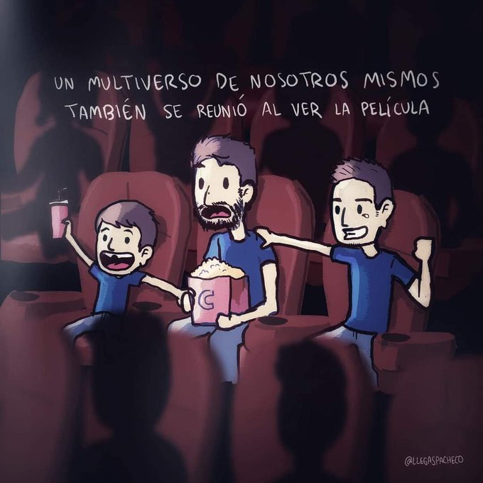 Ayer vi la pelicula y no saben lo emocionado que estuve, fui solo. Cuando vi por primera vez Spiderman