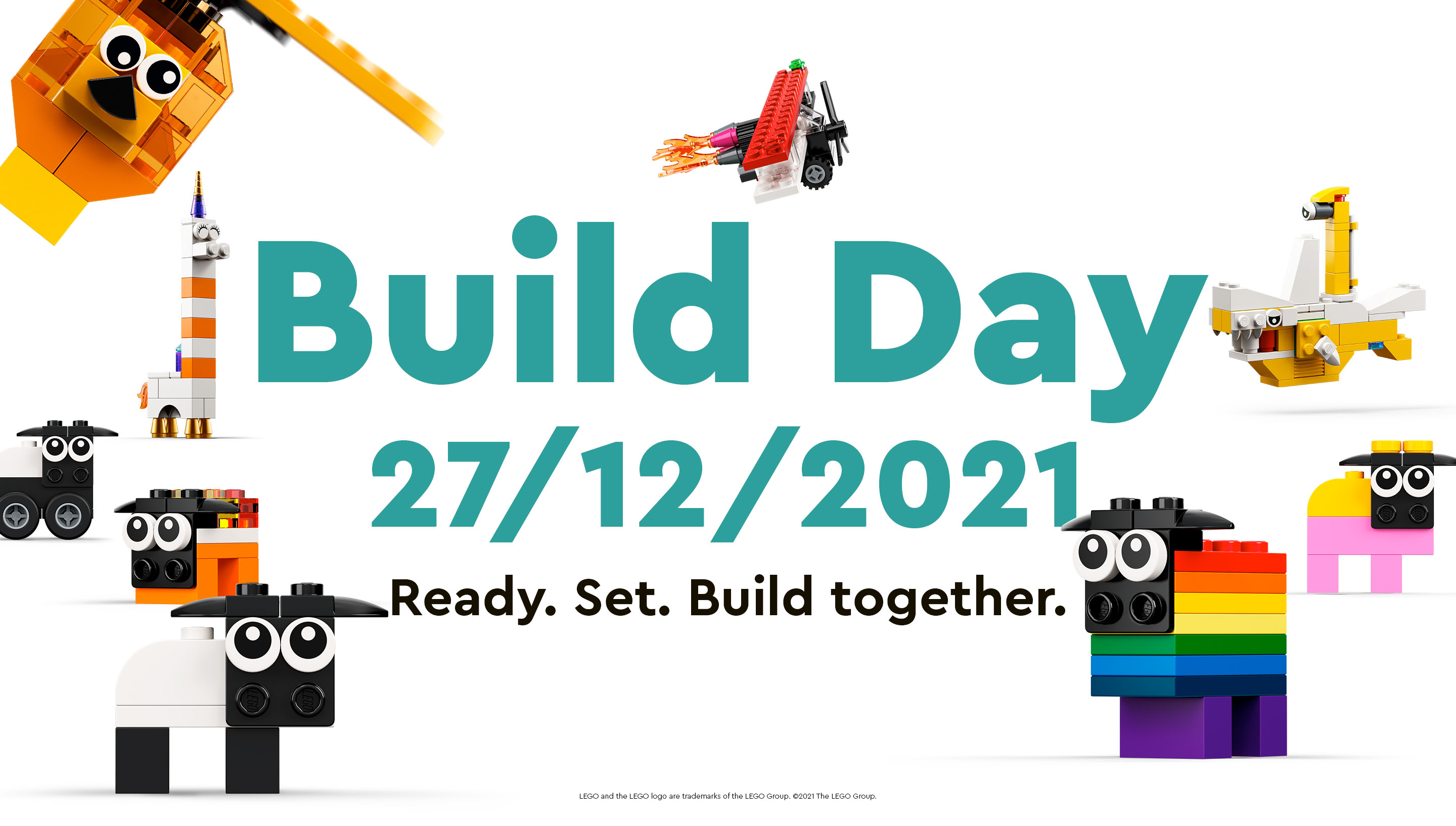 LEGO on X Set an alarm. Set three alarms. Tell everyone you re busy or better yet ask everyone to come by. And tell them to bring bricks. More bricks. All the