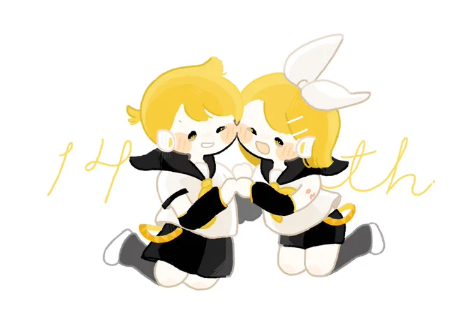 #鏡音14誕 
#鏡音誕生祭2021 
