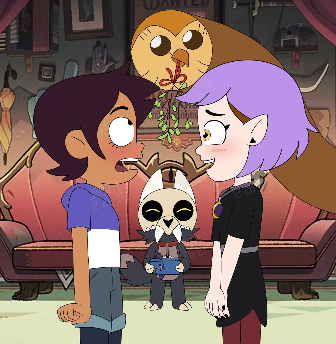 Mistletoe
#theowlhouse #disney #fanart