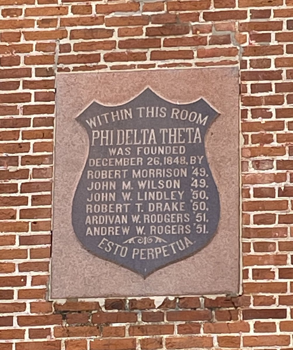 SeanWagner (@seanwagner) on Twitter photo My favorite day of the year for an inspirational swing through campus. Happy 173rd Birthday <a href="/phidelt/">Phi Delta Theta</a>! My favorite day of the year for an inspirational swing through campus. Happy 173rd Birthday <a href="/phidelt/">Phi Delta Theta</a>!