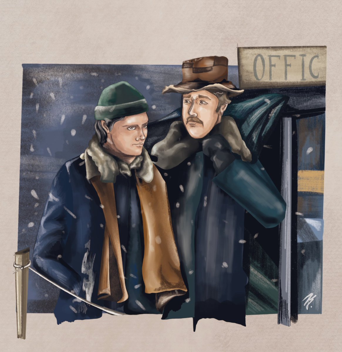 MSXTWX's tweet photo. Beej and Hawk from the episode War For All Seasons 🥺
#Hunnihawk #ClassicMASH #Fanarts #อวดโฮมุ้ #ฝากอาร์ตกับเซฟ https://t.co/7kTAYA5udp