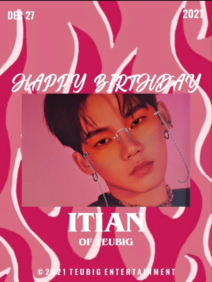 teubigfamily's tweet photo. HAPPY BIRTHDAY ITIAN🎉
✅2021.12.27
#TEUBIG #ITIAN #HAPPYBIRTHDAY #20211227 #CANCEL_ITIAN @rutoooyaaa_ https://t.co/7mLcYvzXnZ
