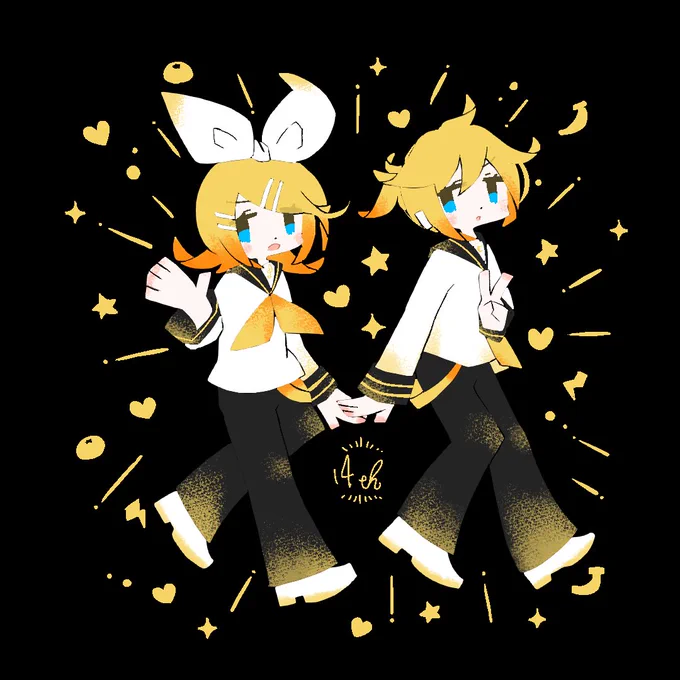 ✨
#鏡音14誕 