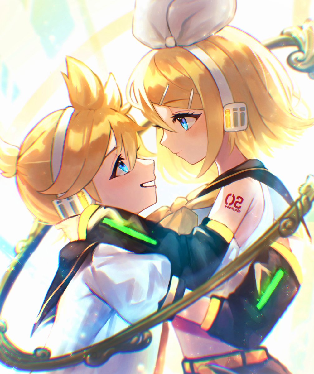 鏡音レン ,鏡音リン 「リンレン誕生日おめでとう!!✨
#鏡音誕生祭
#鏡音誕生祭2021 」|ステラヴィ@低浮上のイラスト