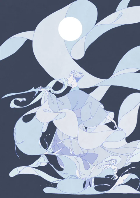 交わる水流

 #二ツ巴 