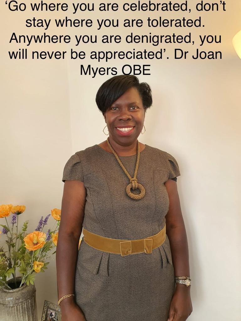 Very wise words to remember for #Newyearresolusion 2022 <a href="/joan_myers/">Dr Joan Myers OBE, QN, FQNI</a>