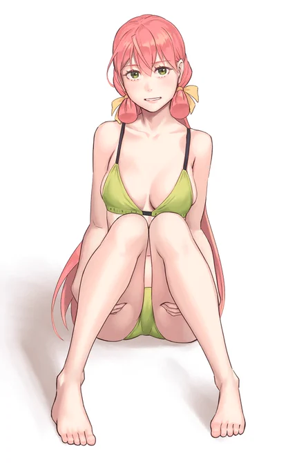 寒クテモビキニ描ク。 