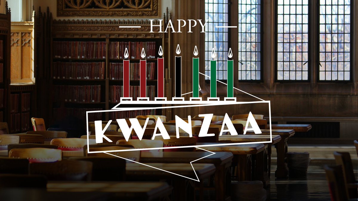 Happy Kwanzaa to our OU family! Wishing warmth and light to all who celebrate. 🕯️