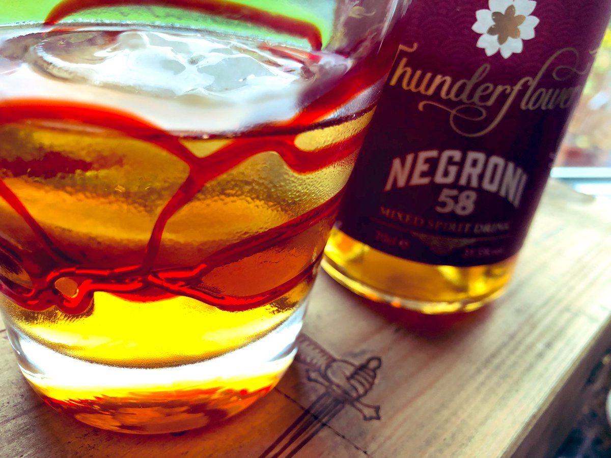 SW_FionaM's tweet photo. @thehappyquaffer stirred 58 times as highly recommended by @ThundrFlowerGin #negroni #gin #HappyChristmas2021 https://t.co/fl7hERAIZC