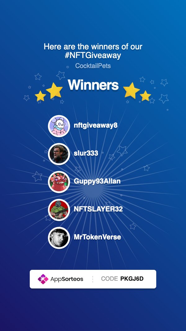 grow_HERBA's tweet photo. Here are the winners of our #NFTGiveaway 
@nftgiveaway8 
@slur333 
@Guppy93Allan 
@NFTSLAYER32
@MrTokenVerse 

DM and drop your wallets! https://t.co/hjAwBU9Spq