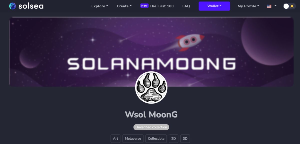 WSolmoong's tweet photo. Solsea is live !
Verify waiting
mint is continue
we are amateurs but not scammers
we will continue to be here for you
Our sales continue in Solsea and on our website. https://t.co/LACDGClQCe
