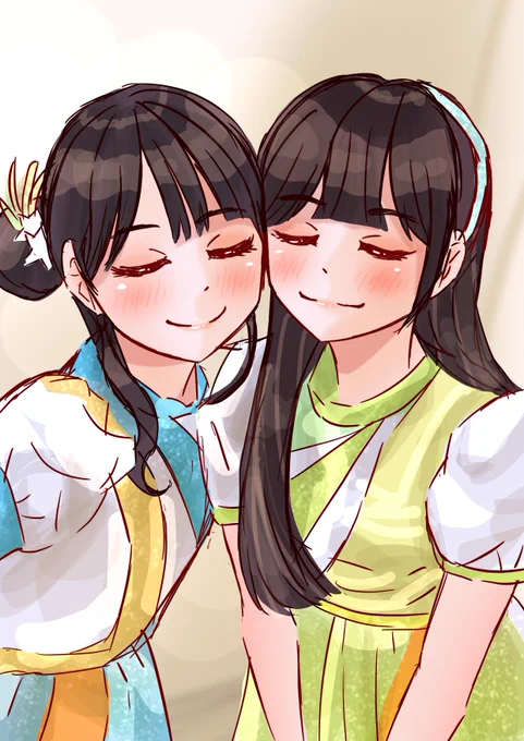 なこなこ&amp;ペイちゃん💗💚

#Liella_福井_18star
#Liella
#Liella応援
#lovelive 