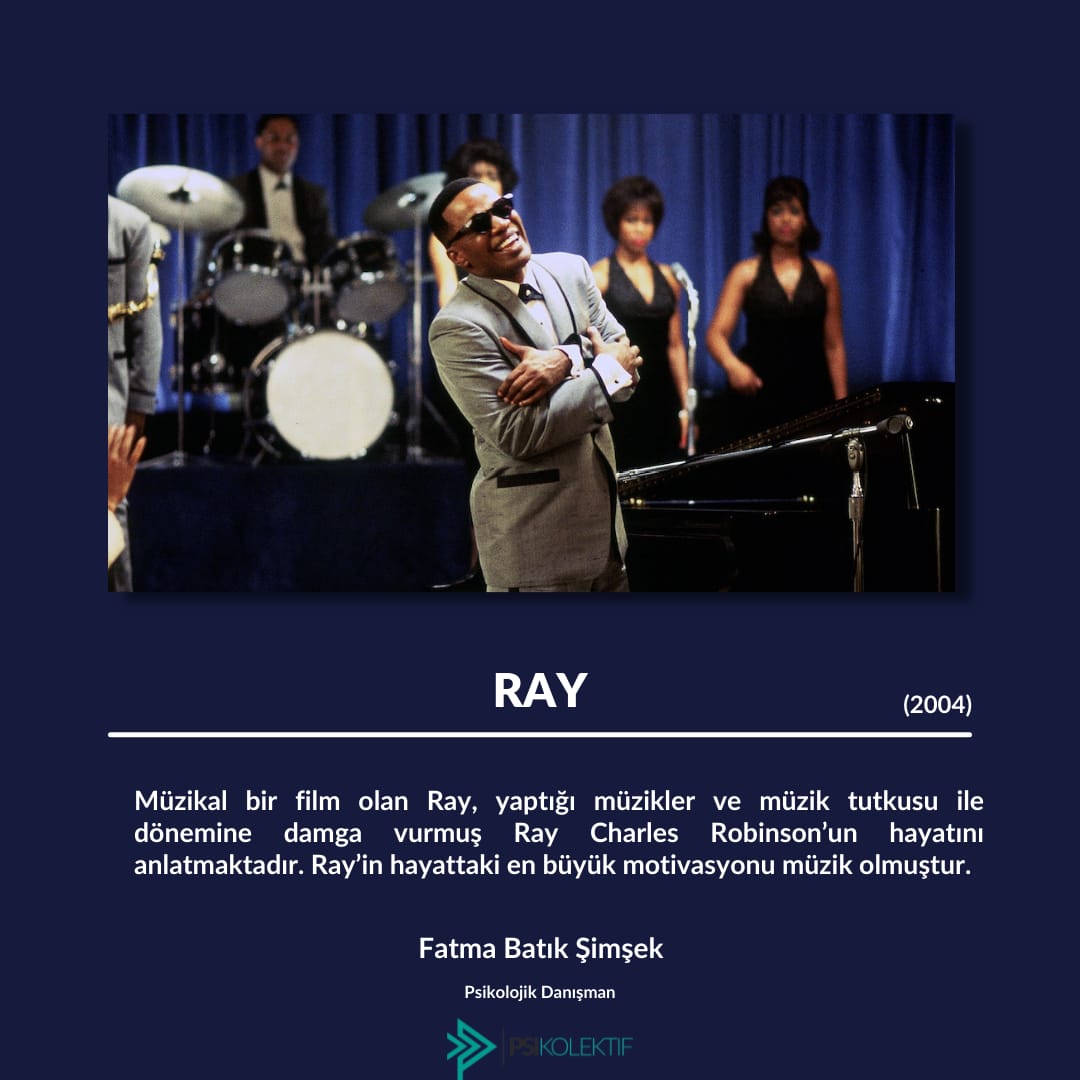 Psikolektif + dergisinin 13. sayısında Psikolojik Danışman Fatma Batık Şimşek (<a href="/FtmBtk/">herhangibirisi</a>) , ''Ray'' adlı müzikal filmi sizler için inceledi. İncelemeyi ve dergiyi okumak için: psikolektif.com/psikolektif/95…