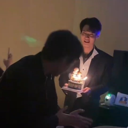 the way he looks at him full of happiness. im so soft for them