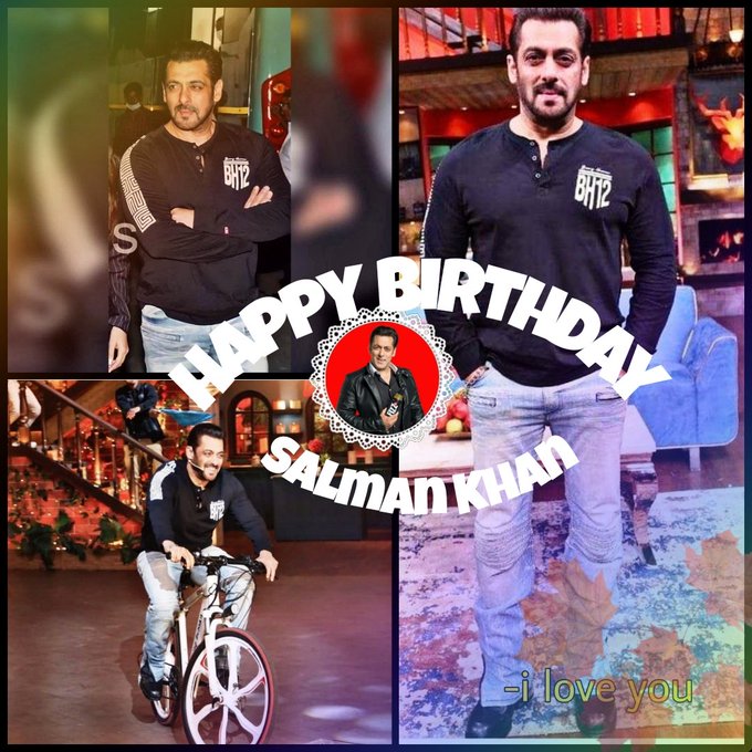 Happy Birthday Salman khan   