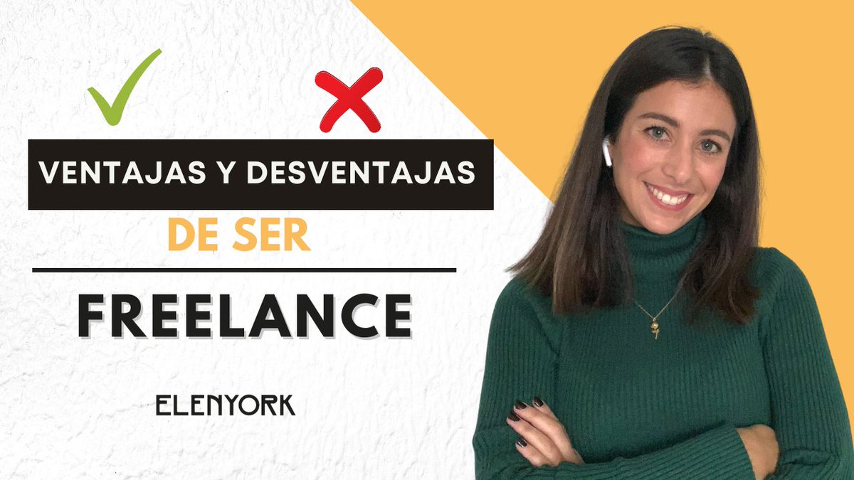 📽 ¡NUEVO VÍDEO sobre #FREELANCE! Hoy os hablo de 5 ventajas y 5 desventajas de ser #autónomo en mi canal de YouTube.

No te lo pierdas ⤵️
youtu.be/nrLNW3ft24M

#emprendedor #emprender #emprendedora #emprendedores #freelancer #autonoma #socialmedia #youtuber