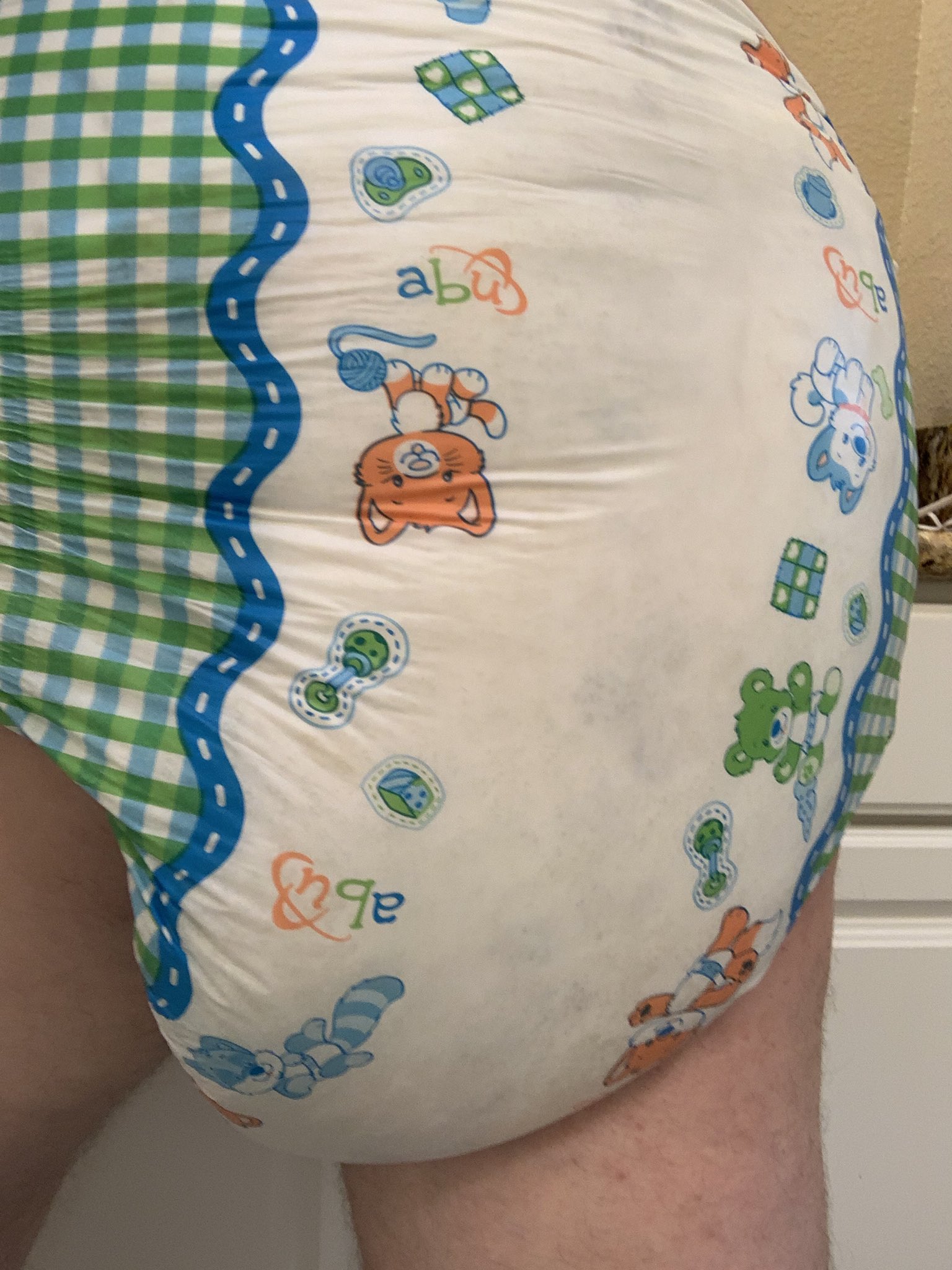 Big girls cheap in diapers