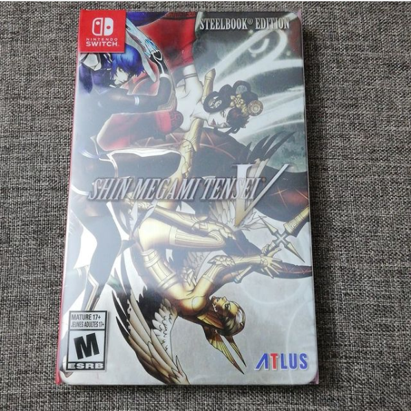 PsychoSupreme's tweet photo. Got a sealed copy for only $35. Preparing to pop this one in and start it/stream it within the hour.

I know nothing about this game or franchise too lol

#smt5 #nintendo #shinmegamitensei #switch #gaming #twitch #atlusgames https://t.co/144tEJgVaF