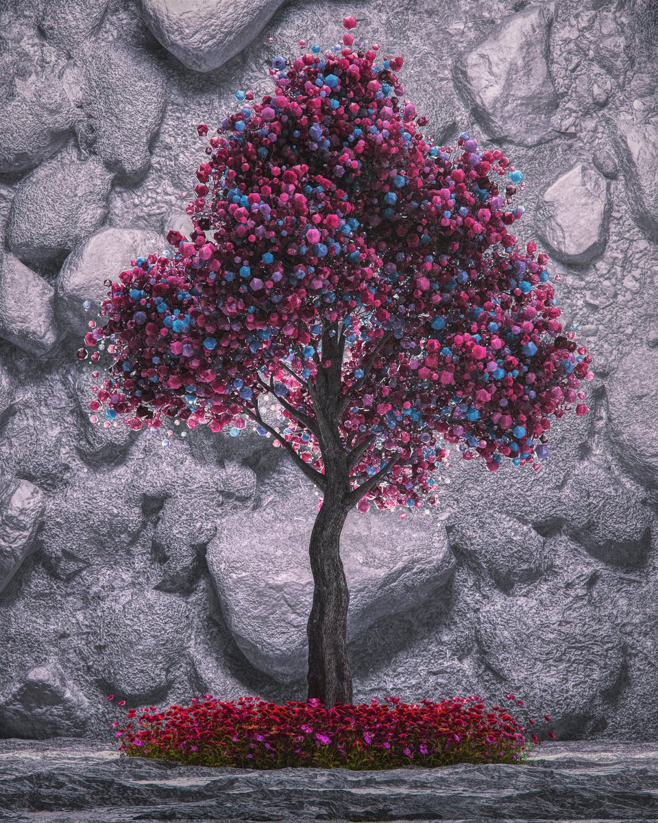 359/365 weird Christmas tree 🎄 <a href="/Substance3D/">Adobe Substance 3D</a> <a href="/quixel/">John Smith</a> <a href="/OTOY/">OTOY</a> <a href="/MaxonVFX/">Maxon</a> #Cinema4D #octane #render #3d #everyday #illustration #design