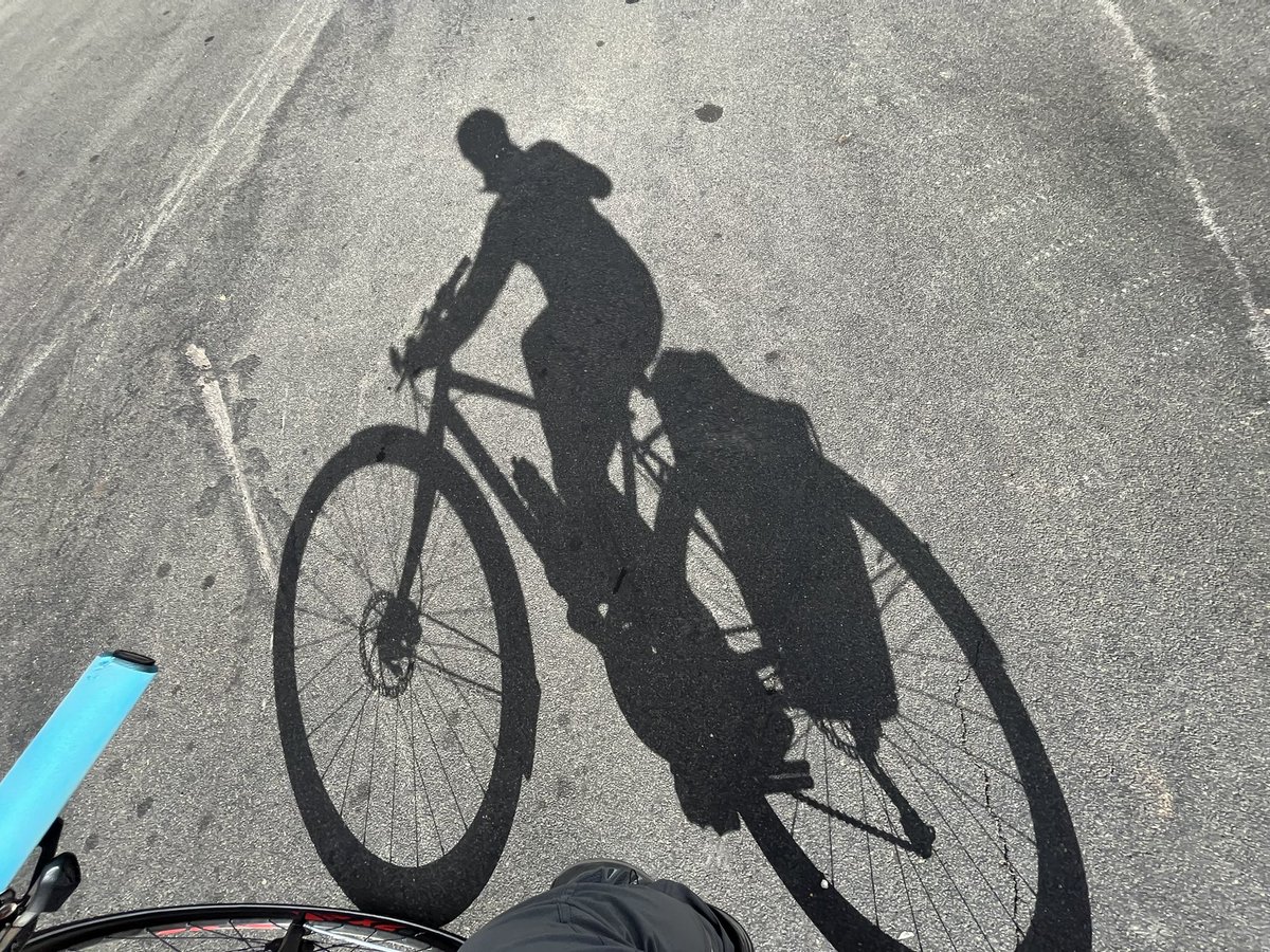 BikeChoir's tweet photo. I agree that #bikeshadows should be a thing. https://t.co/76wG4wyYid