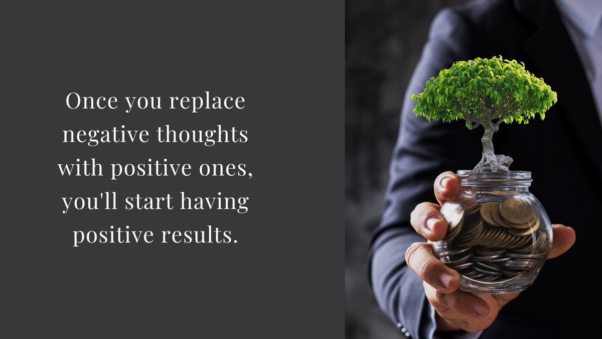 Once you replace negative thoughts with positive ones, you'll start having positive results.

#crypto #bitcoin #cryptocurrency #blockchain #btc #ethereum  #investment #bitcoins #investing #invest #cryptonews #Ethereum