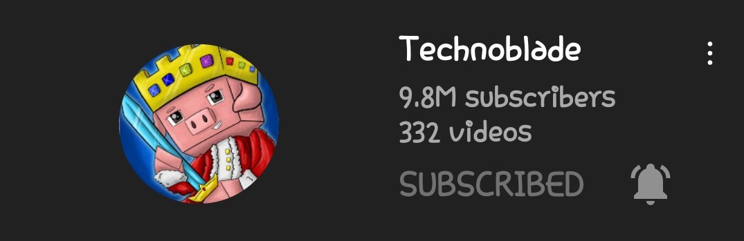 Ana4evalove's tweet image. HE&apos;S AT 9.8 NOW!!!!! LETS GOOOOO

#SUBSCRIBETOTECHNOBLADE #Subscribe2Technoblade