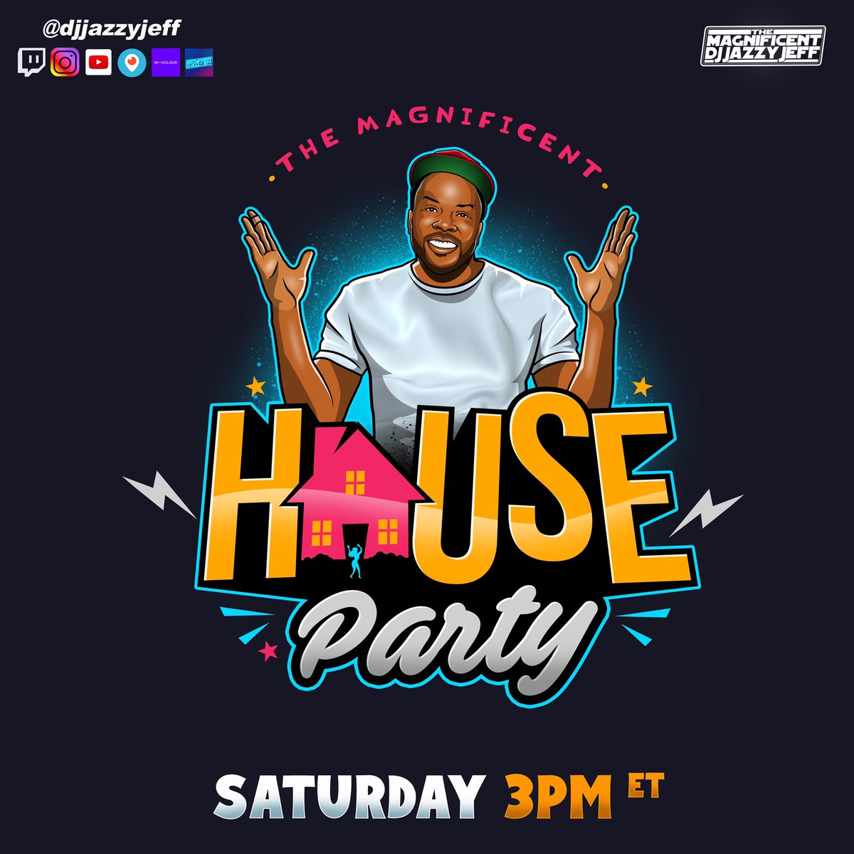 A lot of grown up’s have no desire to go to the club but they enjoy good DJs and good music! There is a solution now! The Magnificent House Party!