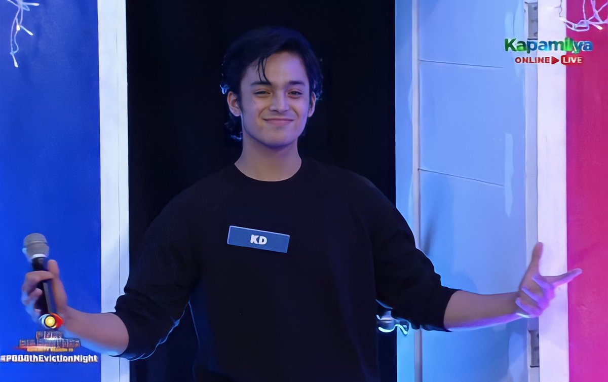 kdestrada___'s tweet photo. All I have to say is thank you for being my constant source of joy throughout the previous ten weeks of your stay in the house, KD. You have a great future ahead of you, and many chances await you. Fly high, my big winner. @kdestrada_ https://t.co/WzDjN0MmI5