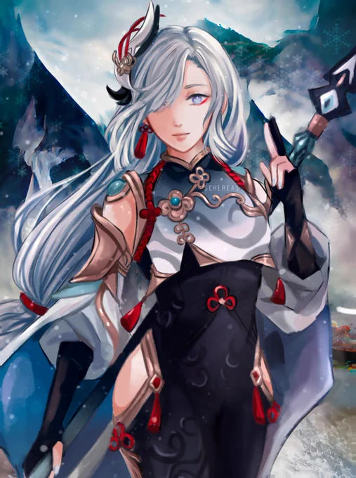 shenhe ❄️ 
#原神 #genshinimpact 