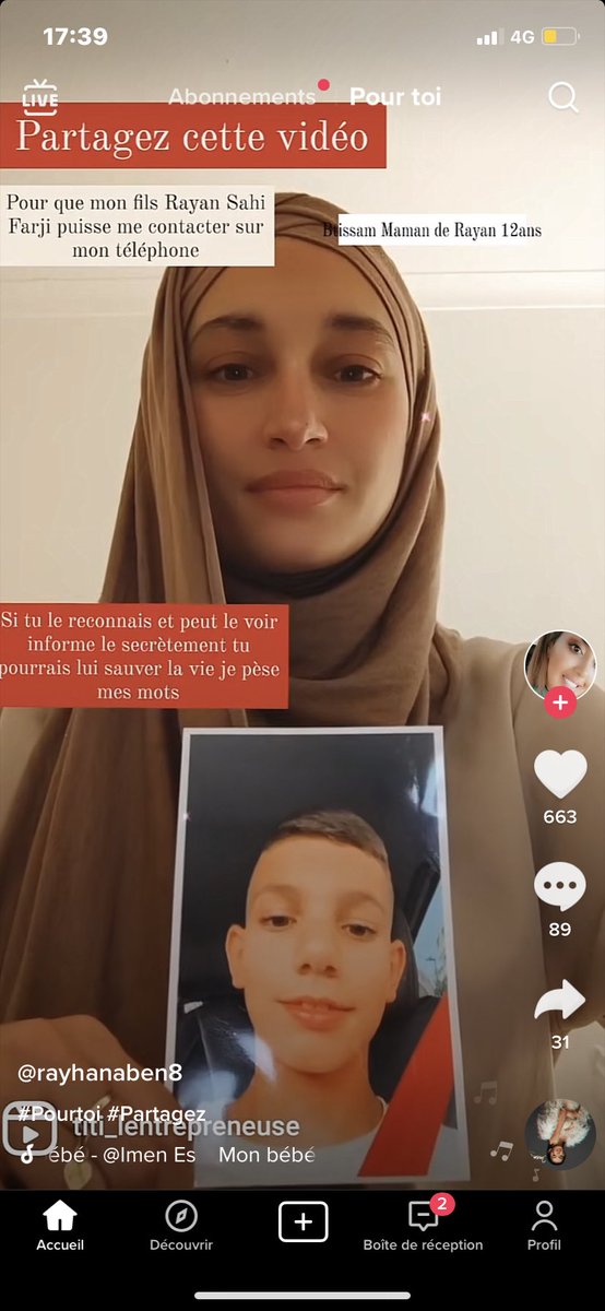 Madame_boou's tweet photo. Faite tourner un maximum , ça peut toujours aider . Jazakum ´khairun ! Qu'الله vous récompense 🤲🏼 RT APPRÉCIÉ https://t.co/EUvCW7TTR9