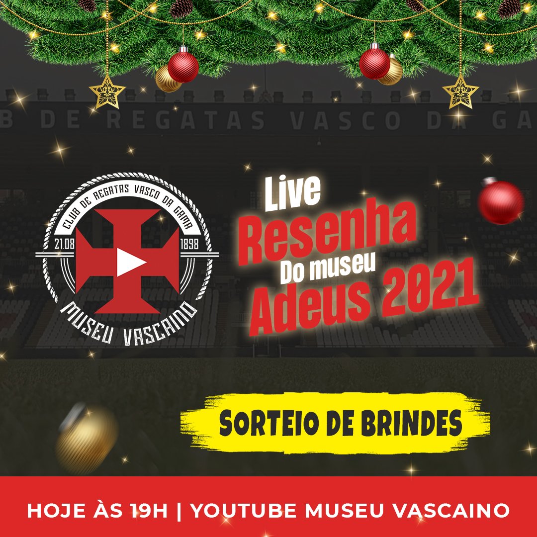 PauloPiresCRVG's tweet photo. Hoje tem #LiveDoMuseu no canal do @MuseuVascaino no Youtube. Início às 19h, aguardo vocês lá...  

https://t.co/D879tA3zi9 https://t.co/qxdnw2l94z