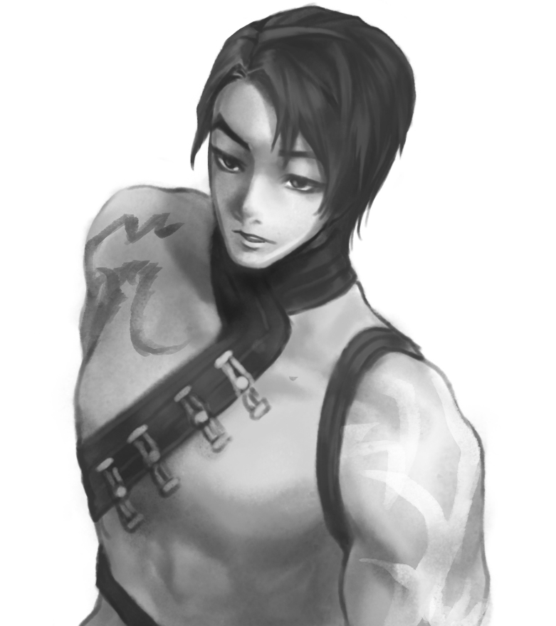 추천받은 티엔 . 
낙서 했으나 티엔분위기를 못잡겠음.......