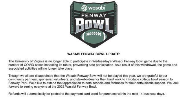 Virginia Football tweet media