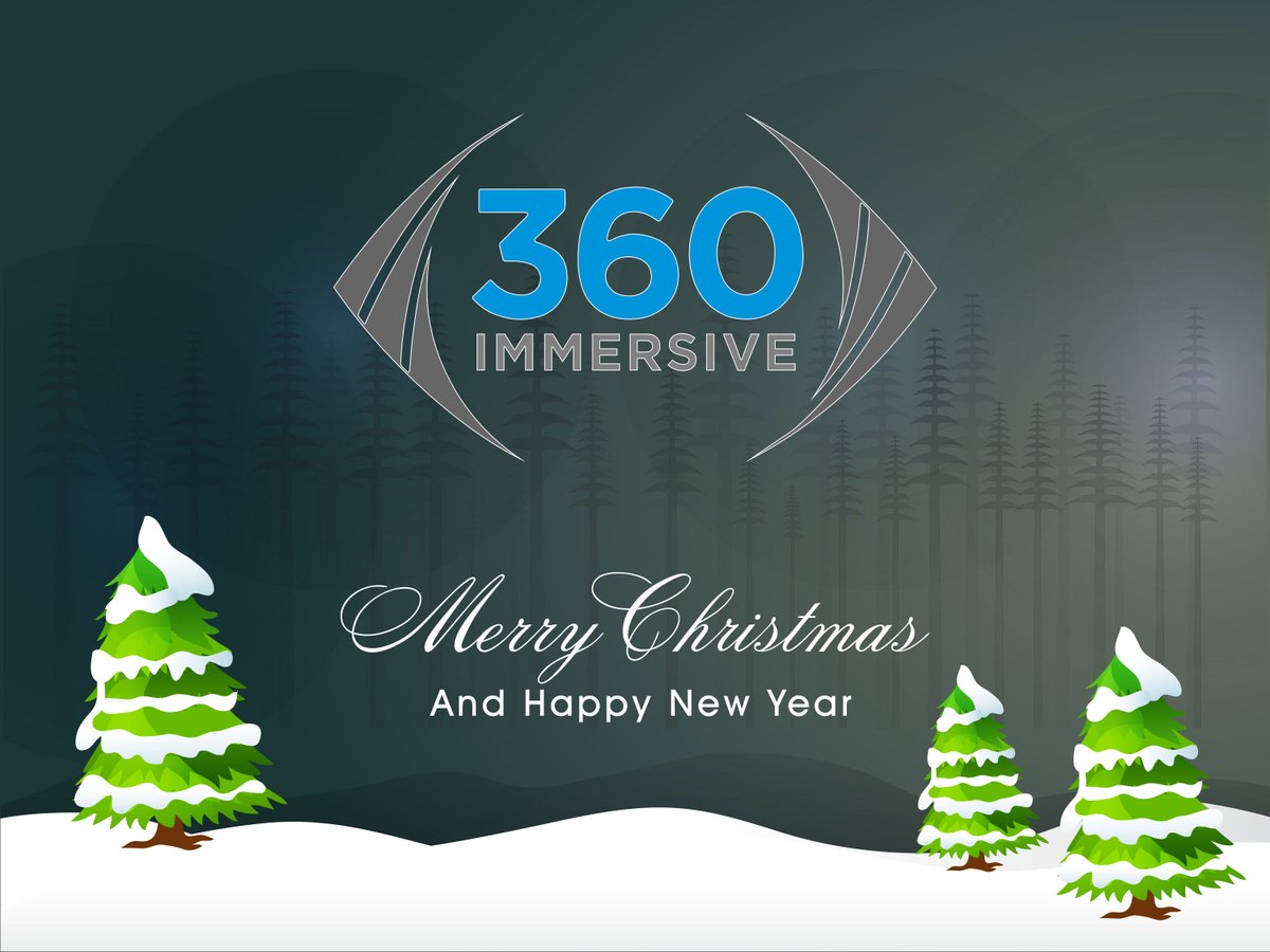 360Immersive's tweet photo. Merry Christmas and a Happy New Year from 360immersive. https://t.co/B6EXiweJHd