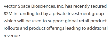 blockbaron's tweet photo. Guess the "private investment group." Happy holidays. $VXV. Brindis. 🍷 https://t.co/0RFGTLgKEQ