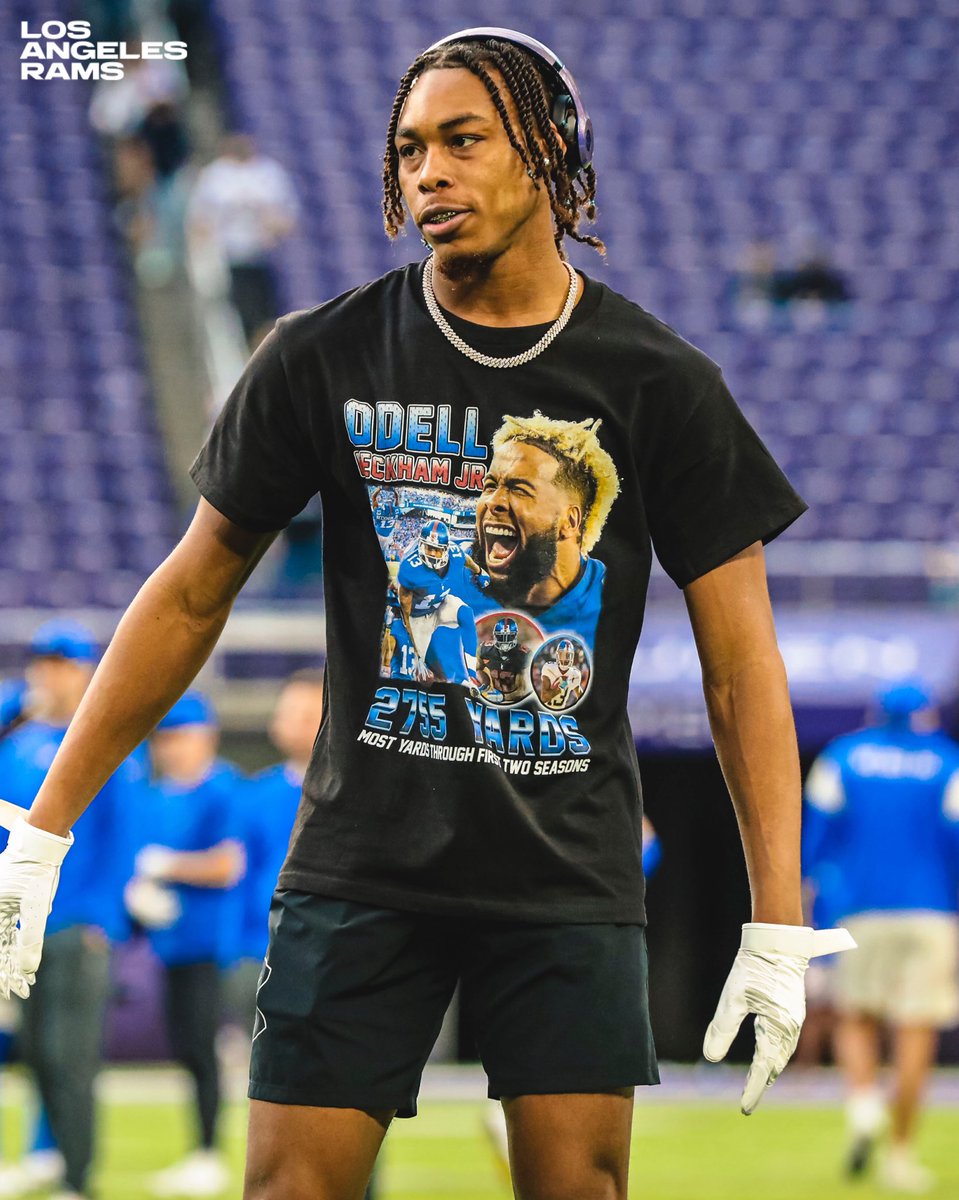 RamsNFL's tweet photo. Shirts geaux crazy.

🐯 @obj + @JJettas2 https://t.co/TsyOxDlE14