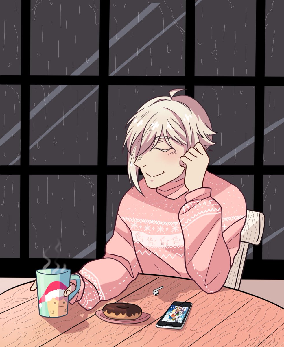 tharasia_art's tweet photo. Hello, @_sayuurin !! I’m your Secret Santa for this year! I picked Tenn because I love drawing him 💕 I wish you a (belated) Merry Christmas and Happy Holidays! 🎄🎄🎄

#i7ss21 https://t.co/JHFESWs6YA