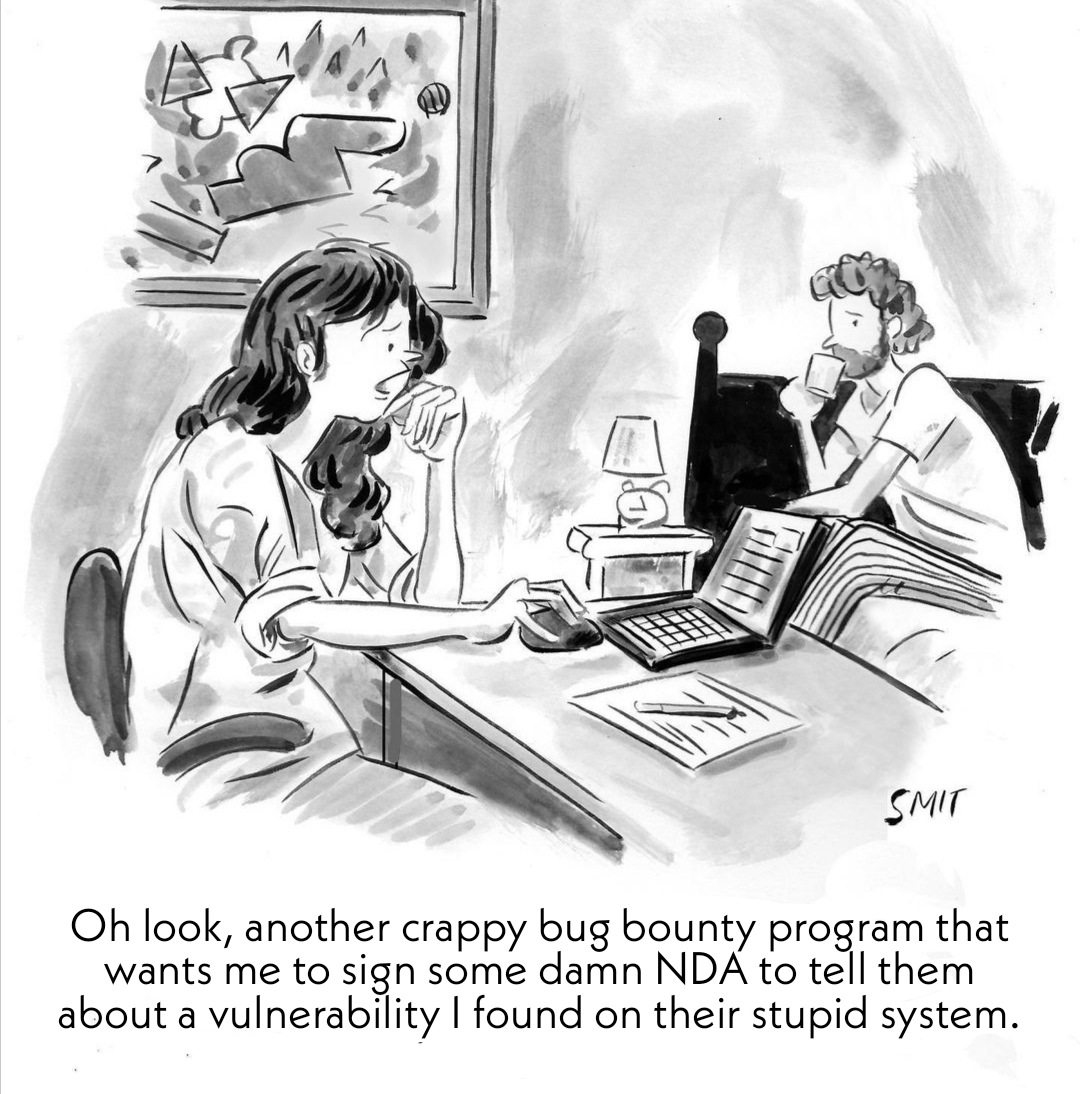 #nda #BugBounty #vulnerability