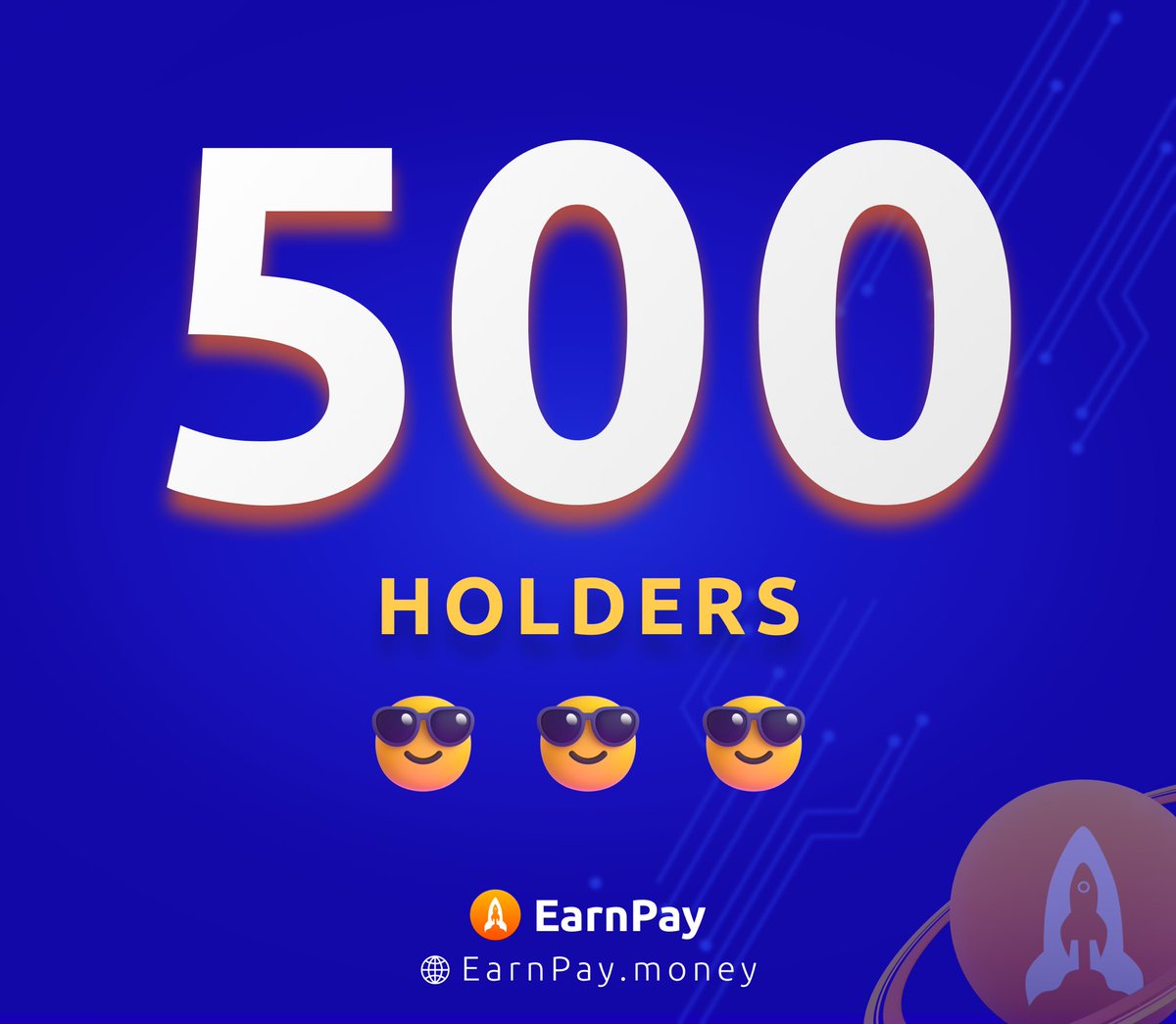 RocketFiLabs's tweet photo. Launched two weeks ago.
📱 Full dApp at launch
💎 1 trillion token supply
🔥 Almost 12 billion burned organically
🥳 Thousands of EarnPay rewarded via dApp Rocket Pools (through buys, payments, transfers)
…Just getting started
Small but mighty. #EarnPayWin #BSC https://t.co/pB8SLnrpbT