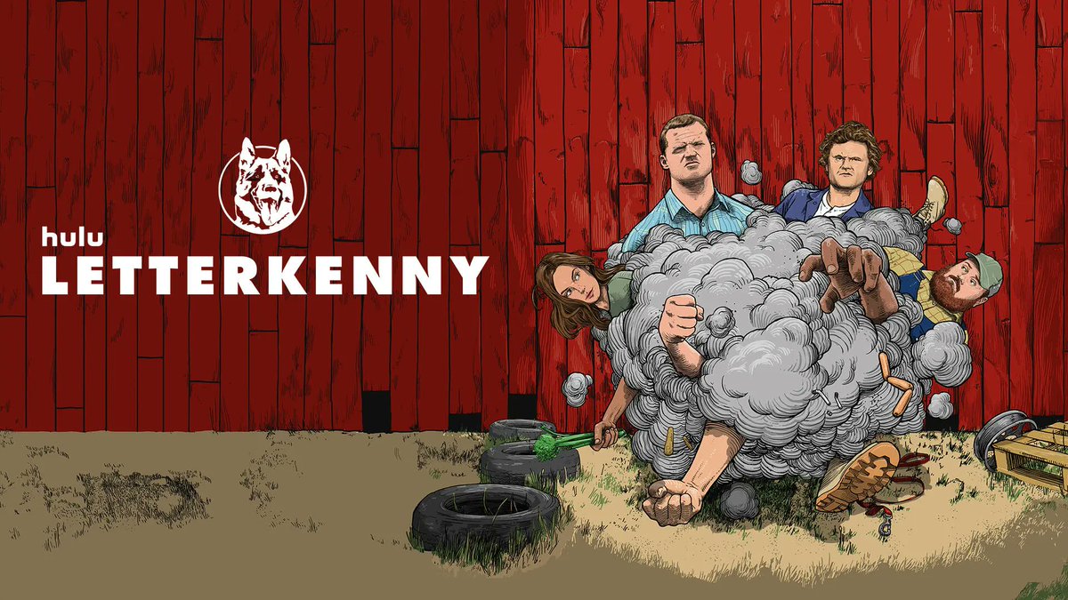 TVTango's tweet photo. ๐Stream Now @Hulu Premiere Season 10 #Letterkenny @LetterkennyProb w/ #JaredKeeso @MichelleMylett @summernate @DylanPlayfair @AndrewHerr1 @KTrevorWilson @tylerjbjohnston @jacobtierney79 @kaniehtiio #LisaCodrington About https://t.co/MAsV3sD2Yx https://t.co/pVlU2lfe5l