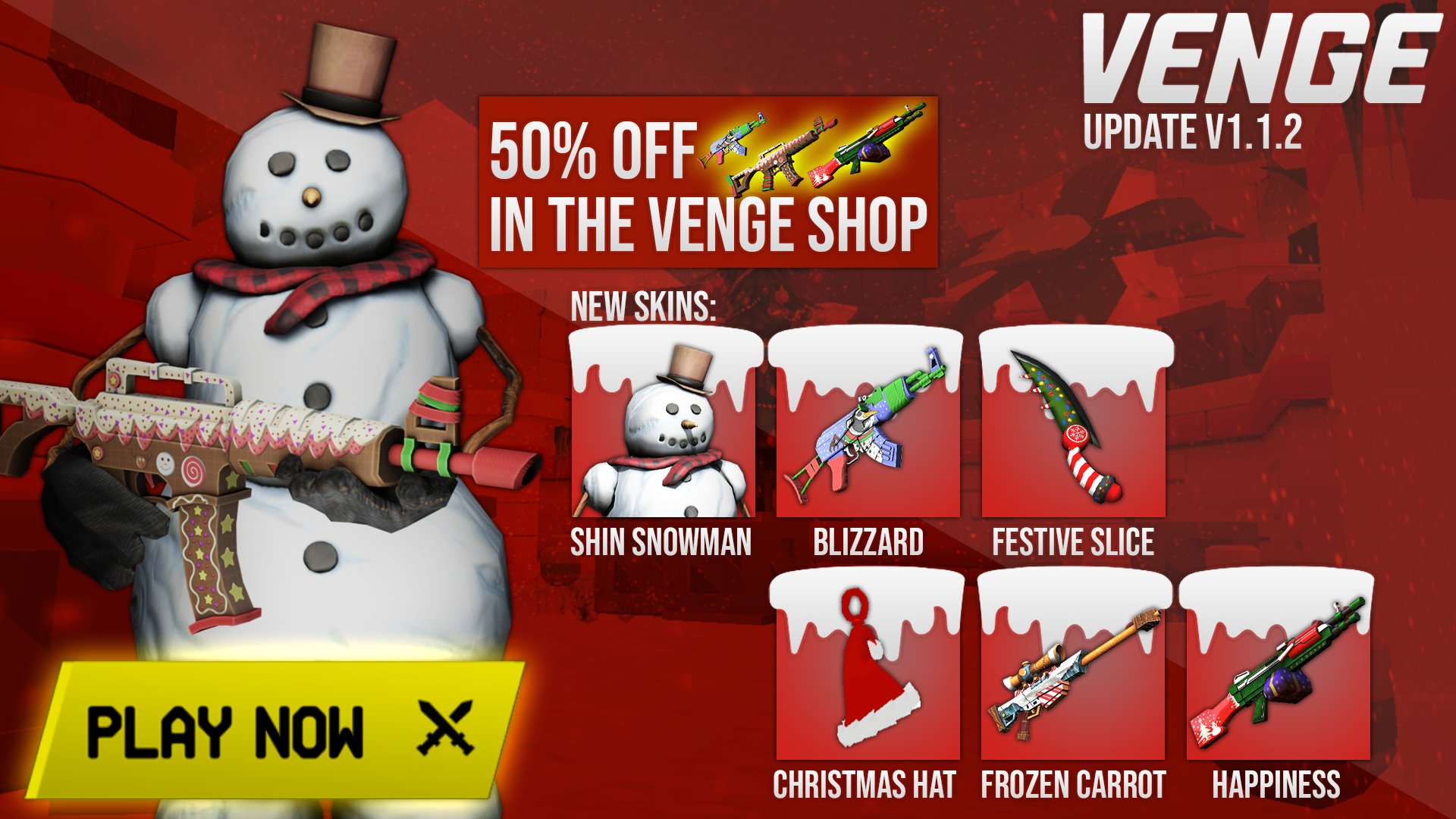 Venge.io Christmas - Play Venge.io Christmas Game online at Poki 2